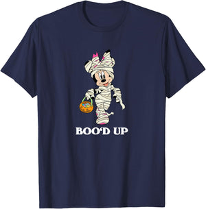 Disney - Halloween Minnie Boo'd Up T-Shirt - T-Shirt | Navy