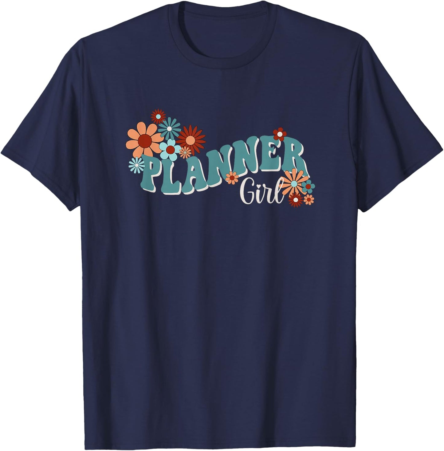 Planner Girl T-Shirt - T-Shirt | Navy