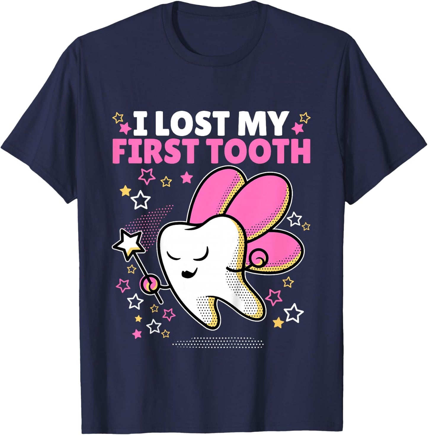 I Lost My First Tooth T-Shirt - T-Shirt | Navy