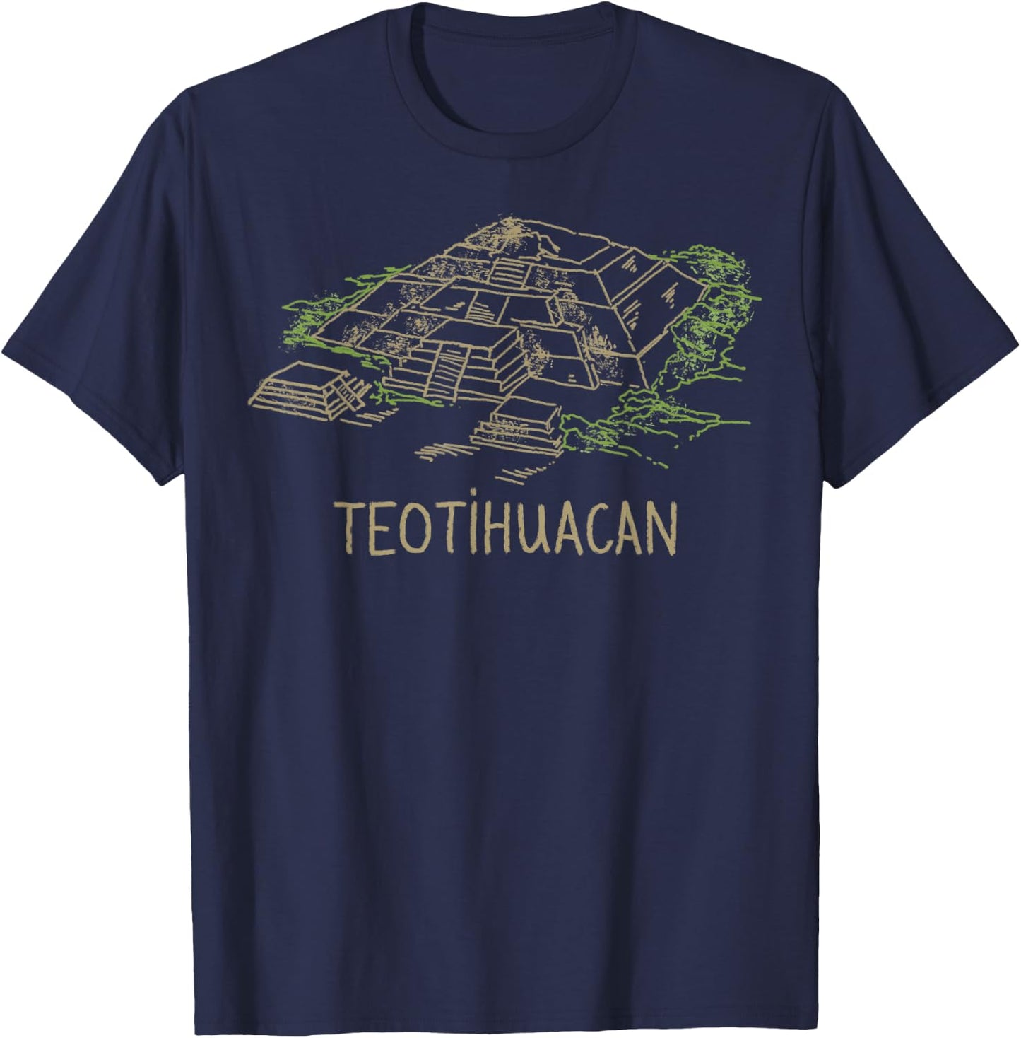 Teotihuacan T Shirt T-Shirt - T-Shirt | Navy