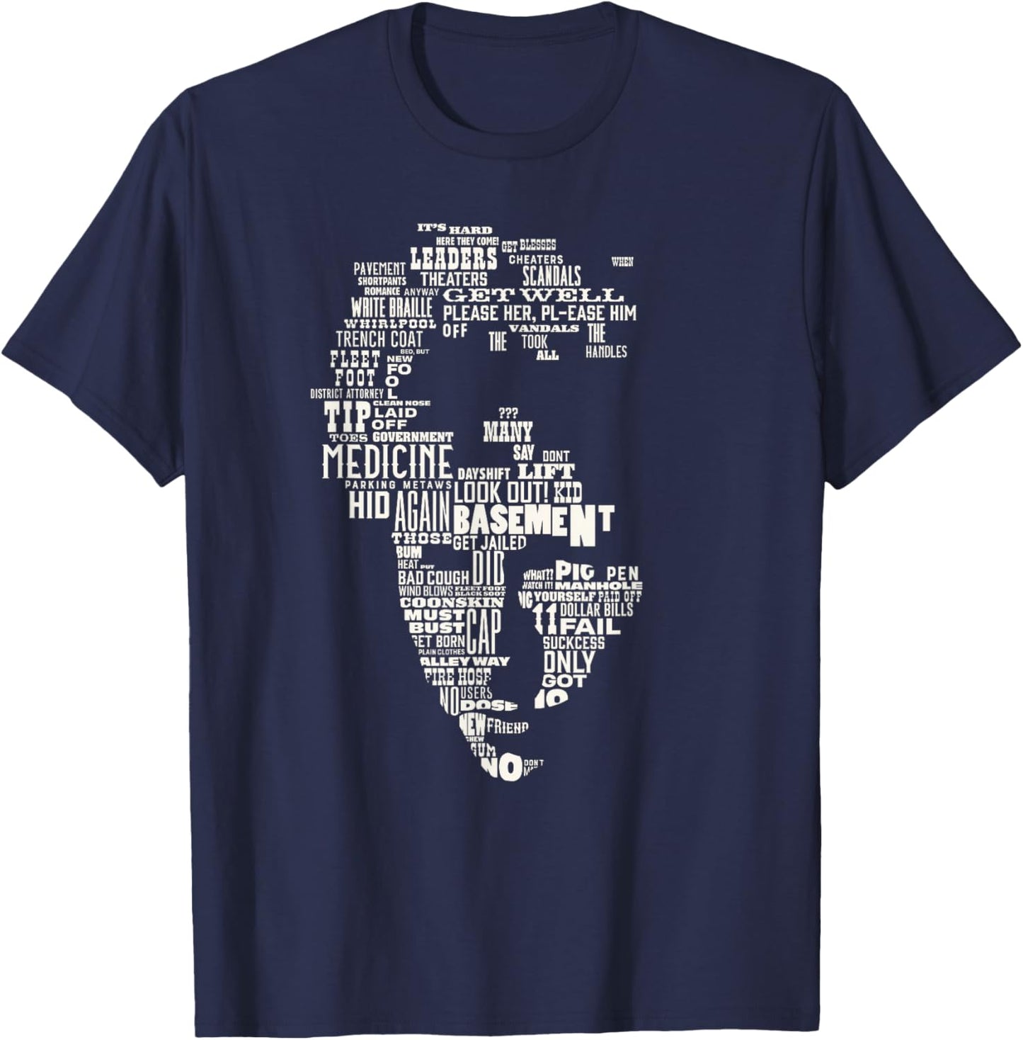 Bob Dylan - Which Way The Wind Blows T-Shirt - T-Shirt | Navy