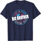 Pink Or Blue Big Brother Loves You Baby Gender Reveal Party T-Shirt - T-Shirt | Navy