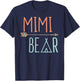 Tribal Arrow Mimi Bear Shirt Grandma Shirt T-Shirt - T-Shirt | Navy