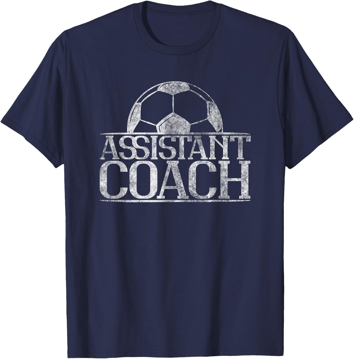 Assistant Soccer Coach T-Shirt - T-Shirt | Navy
