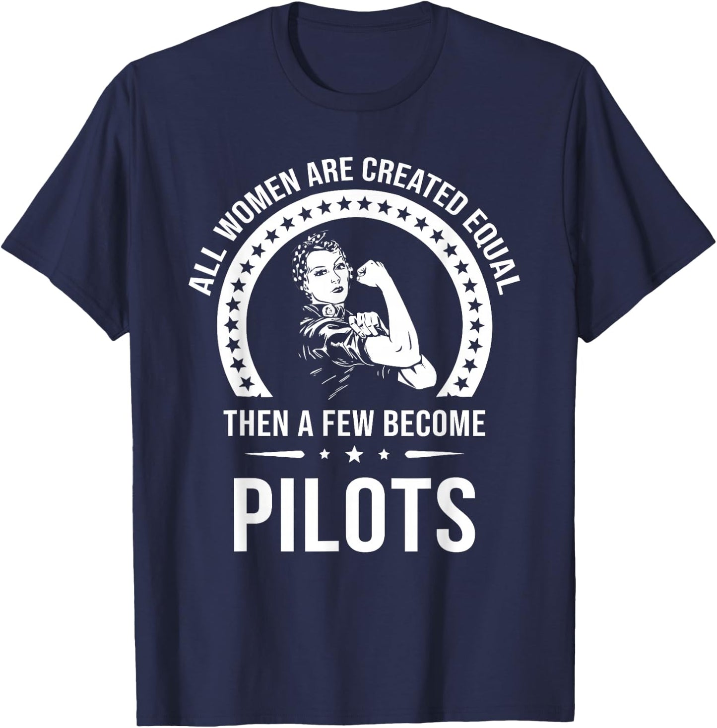 Pilot Shirt | Pilot T-Shirt - T-Shirt | Navy