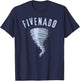 5th Birthday Tornado Shirt, Turning five Fivenado Gift T-Shirt - T-Shirt | Navy