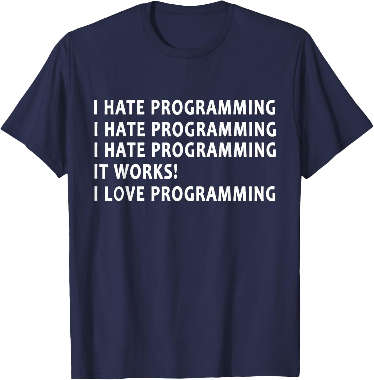 Computer Scientist I Hasse Programmers Programmers T-Shirt - T-Shirt | Navy