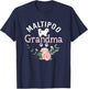 Maltipoo Grandma Dog Gifts Dog Pet Lover Christmas T-Shirt - T-Shirt | Navy