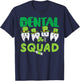 Dental Squad Leprechaun Teeth St Patricks Day Tooth Dentist T-Shirt - T-Shirt | Navy