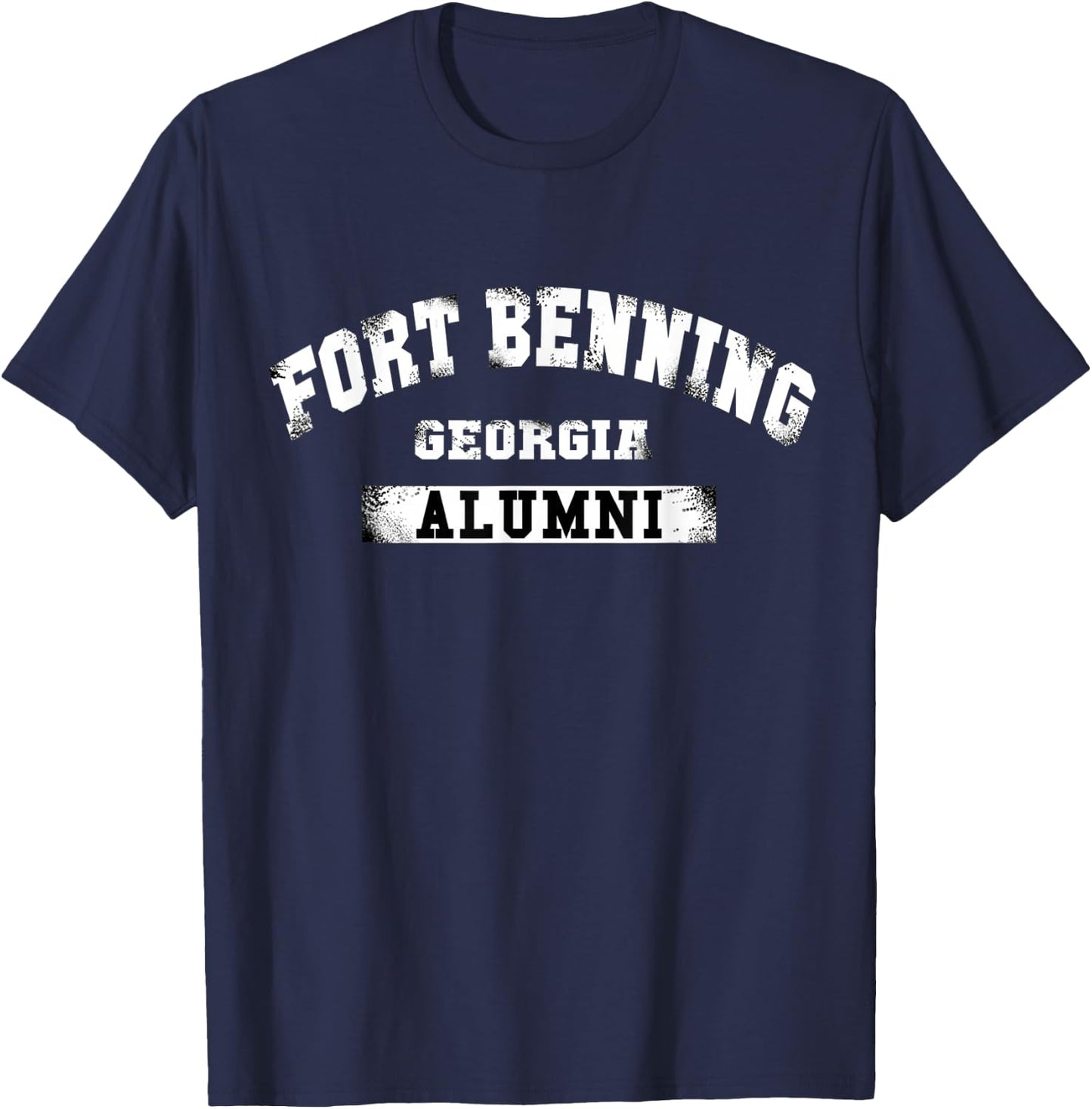 U.S. Army Fort Benning Alumni T-Shirt - T-Shirt | Navy