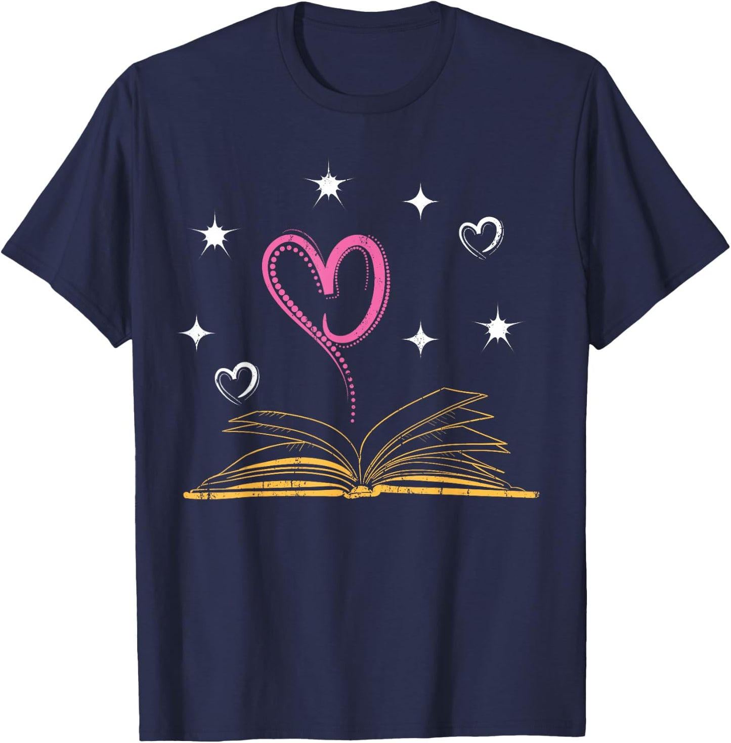 Library Book Nerd Bookworm Librarian Women Gift Reading T-Shirt - T-Shirt | Navy