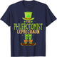 The Phlebotomist Leprechaun Funny Matching St Patricks Day T-Shirt - T-Shirt | Navy
