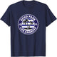 Echo Park Los Angeles California retro surf holiday souvenir T-Shirt - T-Shirt | Navy