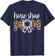 Horse Show Mom Equestrian Mom Of Horseback Rider T-Shirt - T-Shirt | Navy