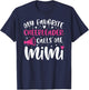Proud Cheer Mimi Grandma Of A Cheerleader Mimi T-Shirt - T-Shirt | Navy