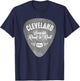 Cleveland Rock And Roll USA Guitar Pick Vintage T-Shirt - T-Shirt | Navy