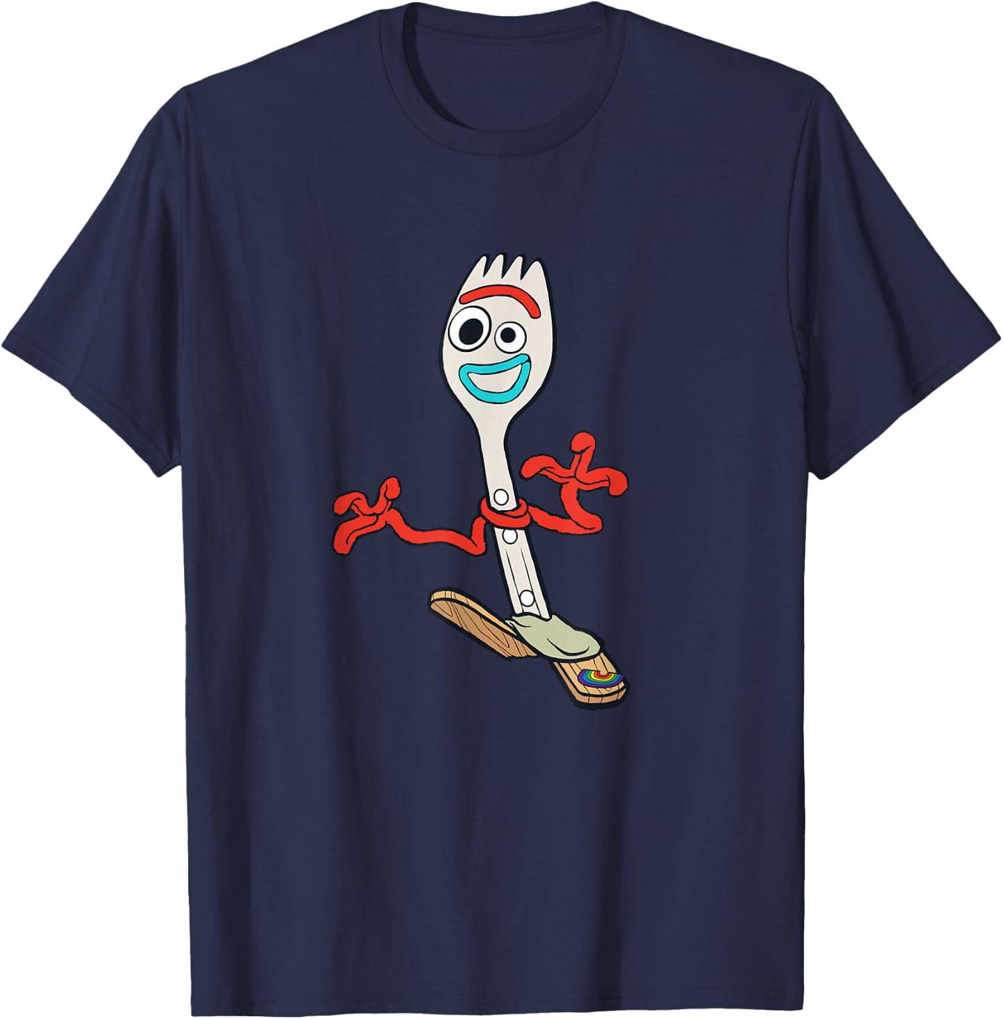 Disney Pixar Toy Story 4 Forky Running T-Shirt - T-Shirt | Navy