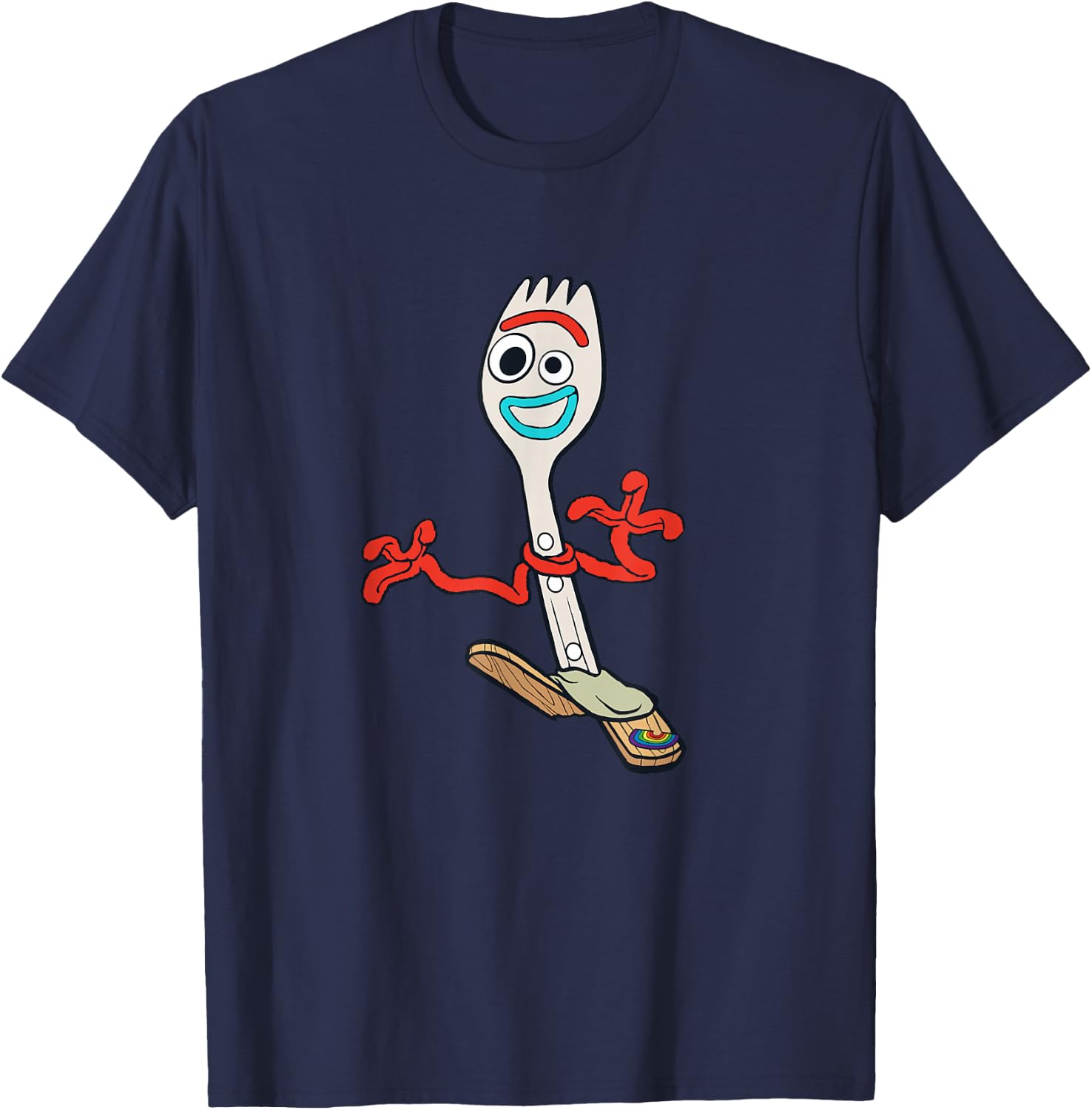 Disney Pixar Toy Story 4 Forky Running T-Shirt - T-Shirt | Navy