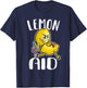 Lemon Aid Lemon First Aid Lemons T-Shirt - T-Shirt | Navy