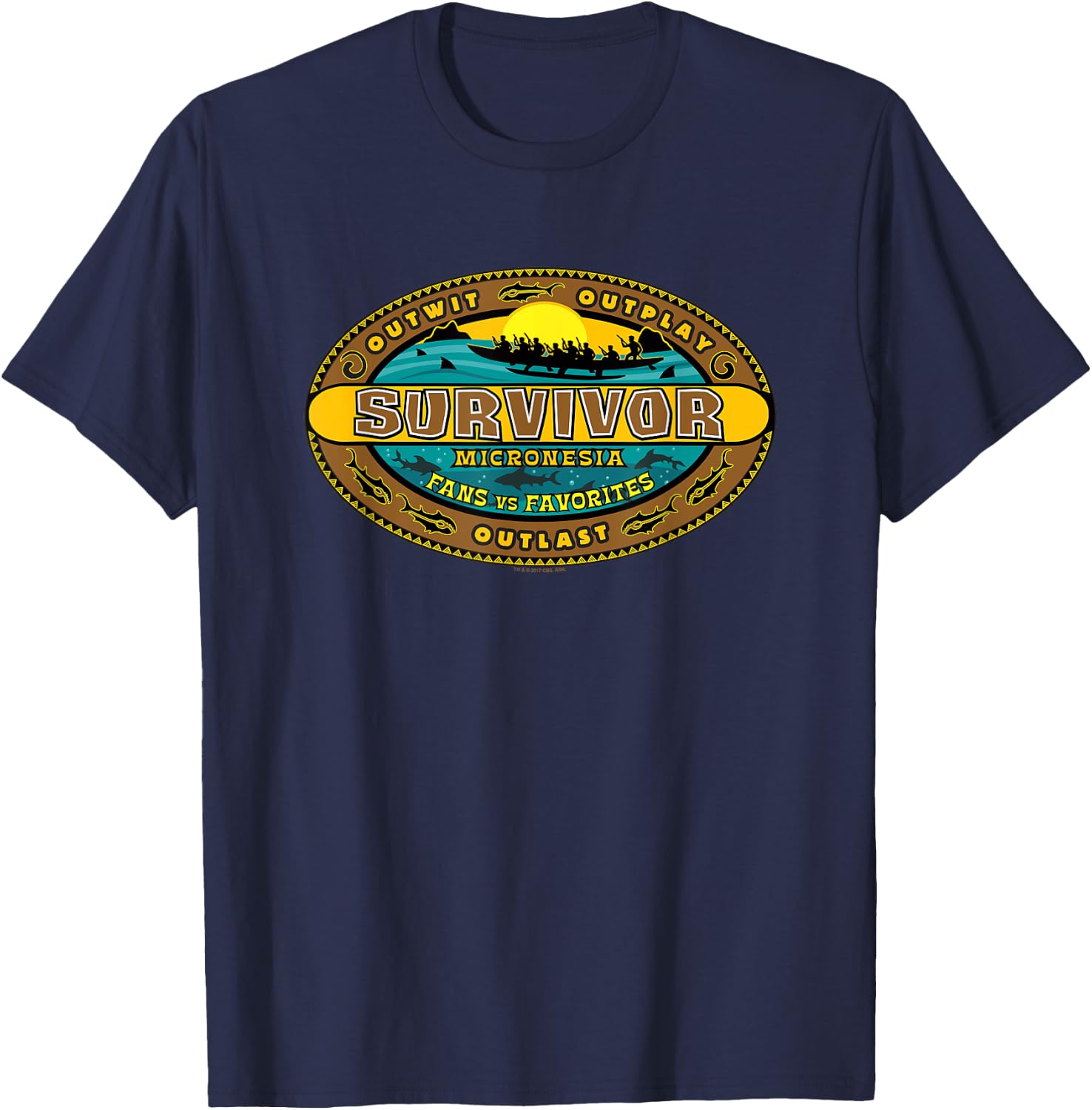 Survivor Micronesia T-Shirt - T-Shirt | Navy