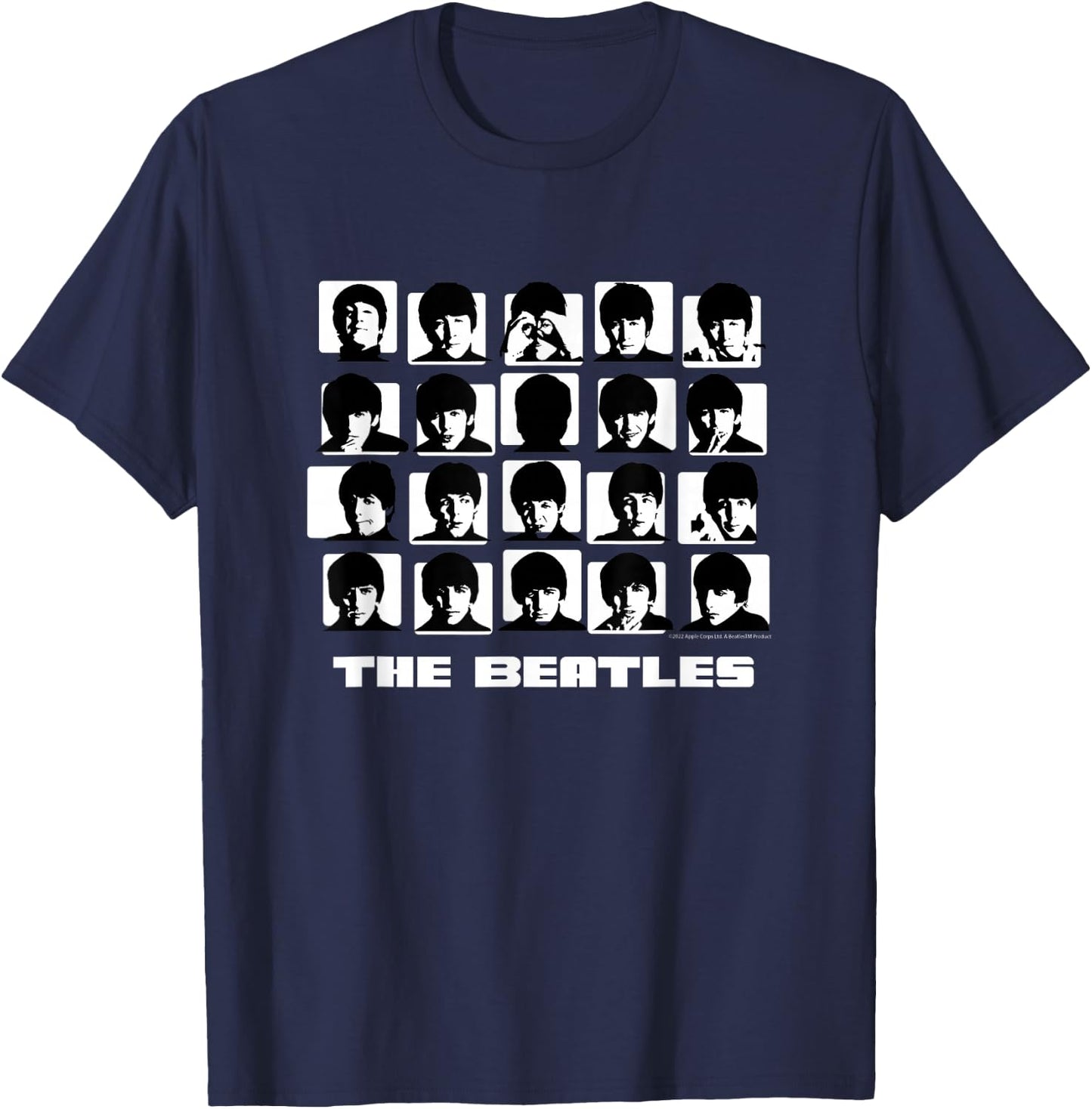 The Beatles - Hard Days Night T-Shirt - T-Shirt | Navy