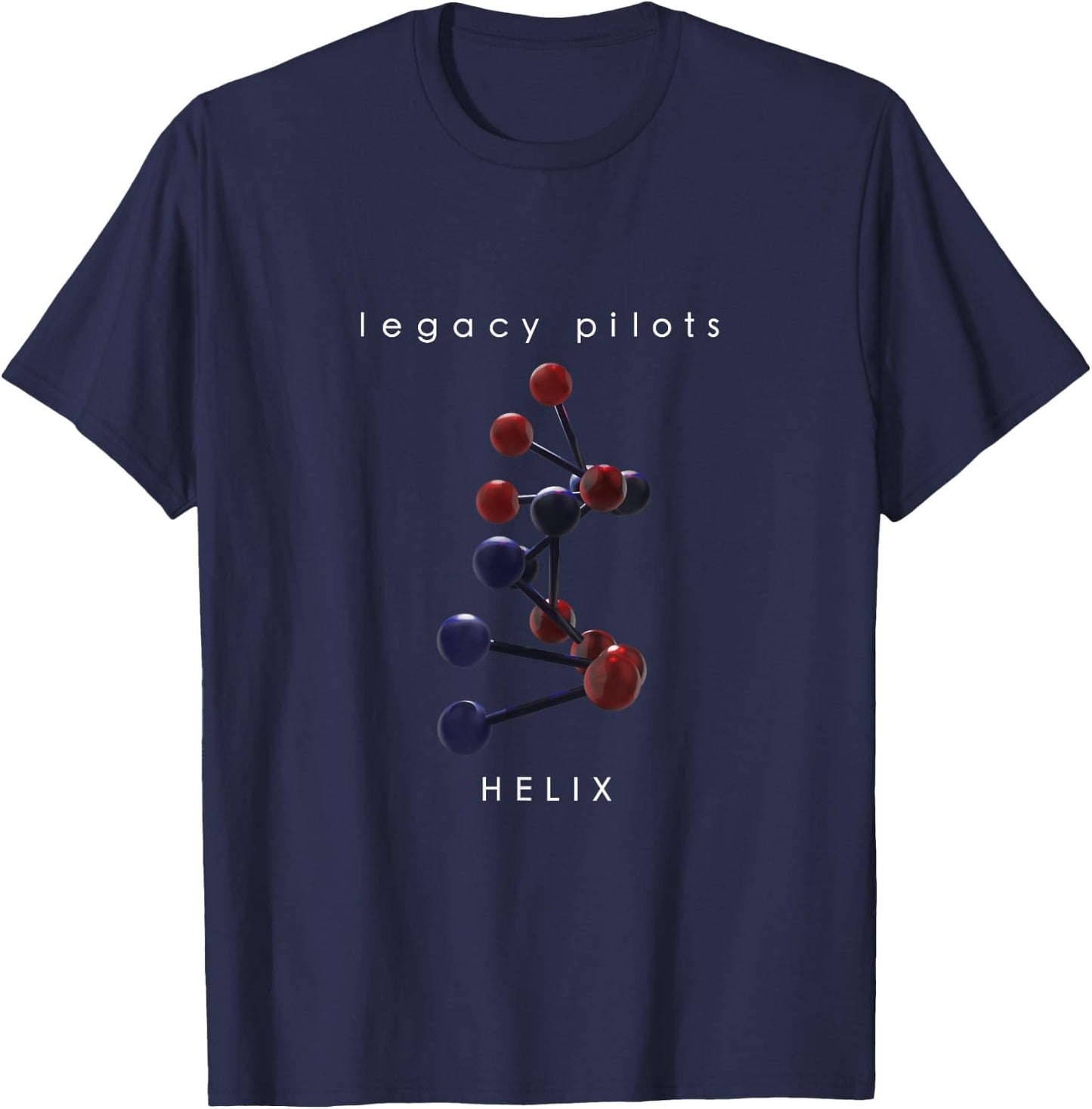 Legacy Pilots Helix T-Shirt - T-Shirt | Navy