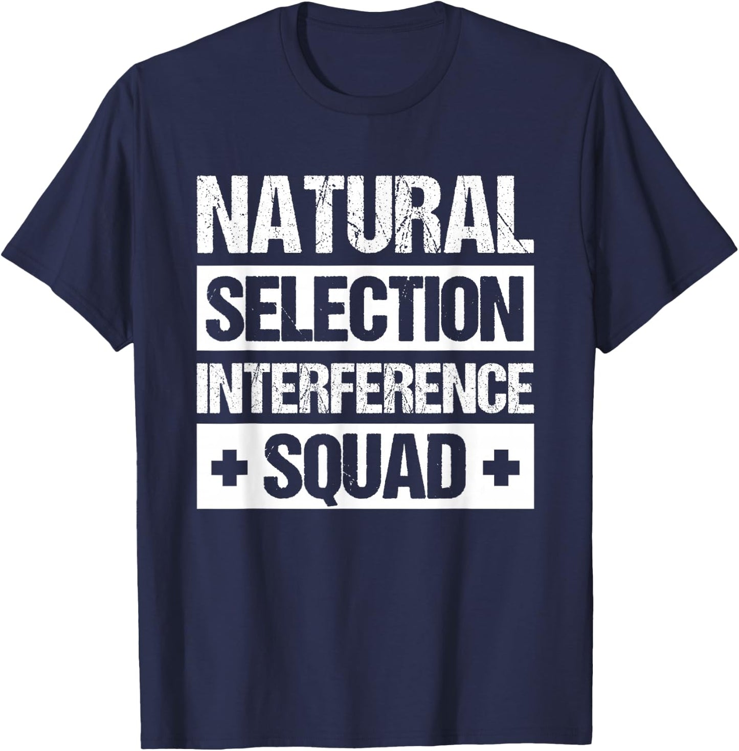 Natural Selection Interference Squad T-Shirt - T-Shirt | Navy