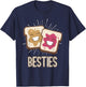 Peanut Butter and Jelly Best Friend Funny Matching Bestie T-Shirt - T-Shirt | Navy