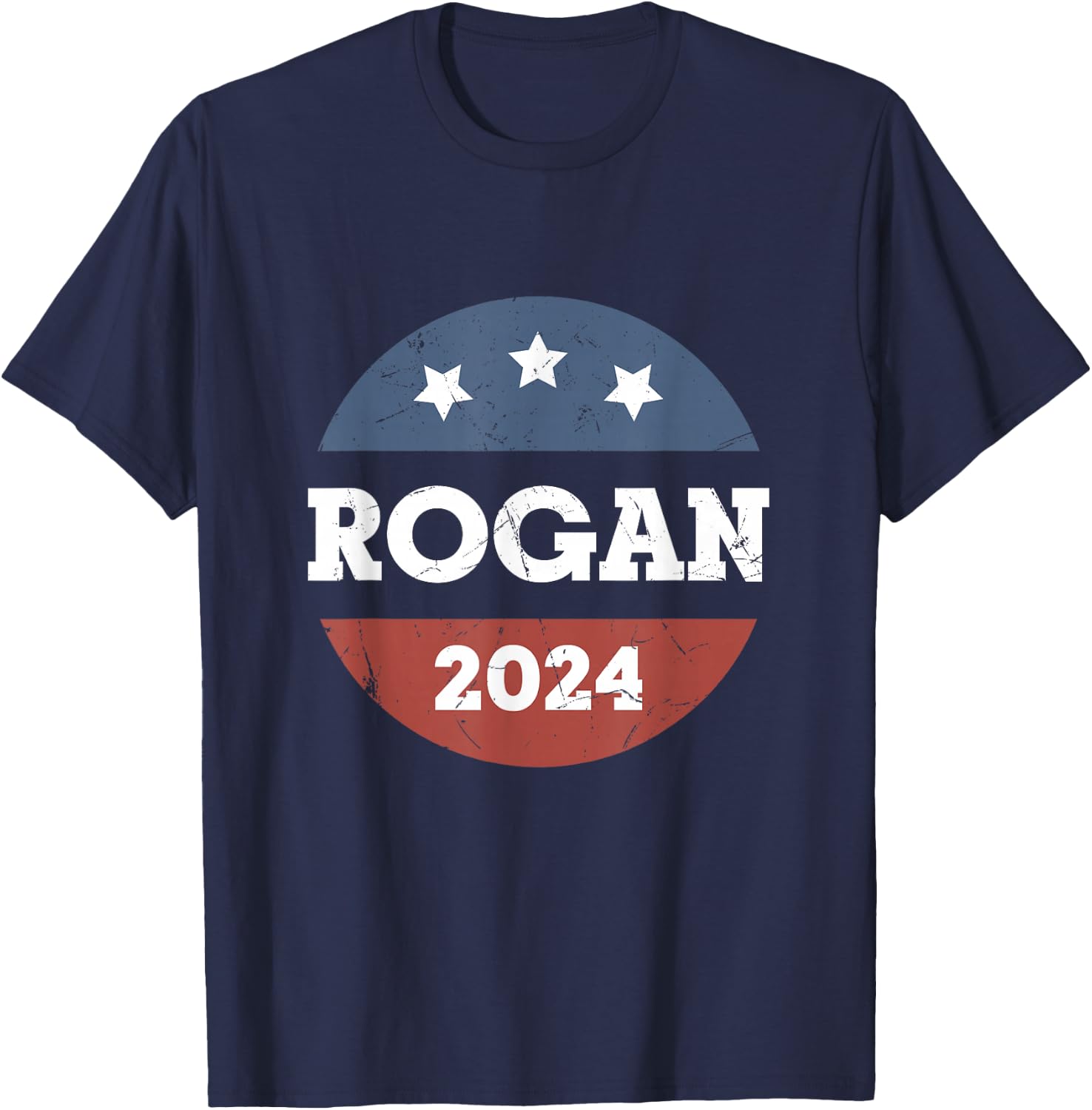 Rogan 2024 T-Shirt - T-Shirt | Navy