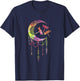 Dream Catcher Spirit Animal Chakra Colorful Dragonfly T-Shirt - T-Shirt | Navy