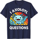 I Axolotl Questions Shirt Funny Cute Kids Men Women Toddler T-Shirt - T-Shirt | Navy