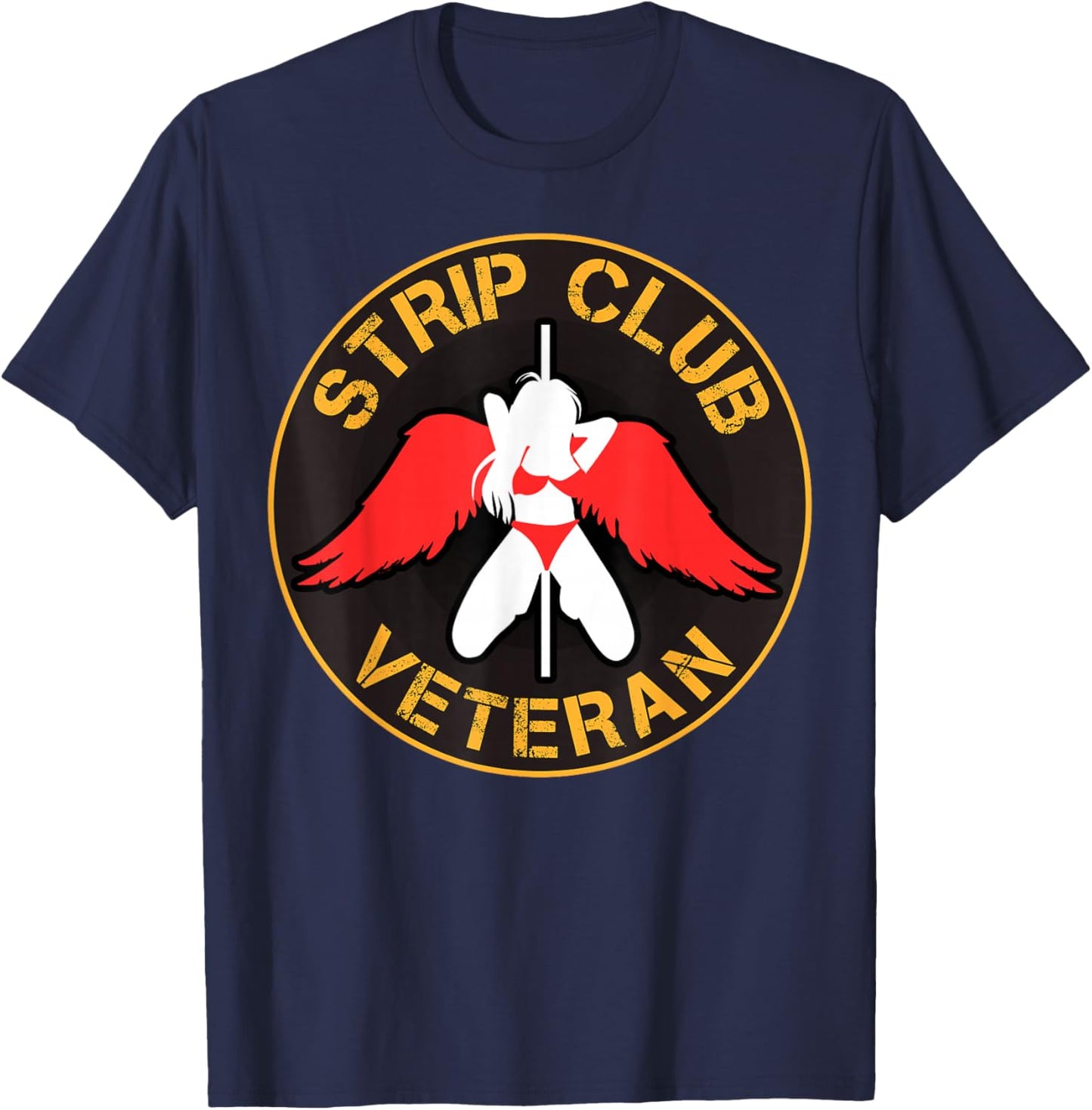 Strip Club Veteran T-Shirt - T-Shirt | Navy