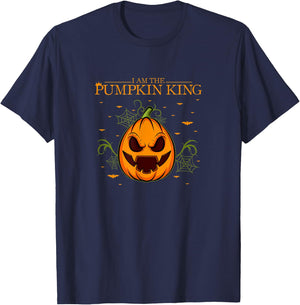 I am the Pumpkin King T-Shirt - T-Shirt | Navy