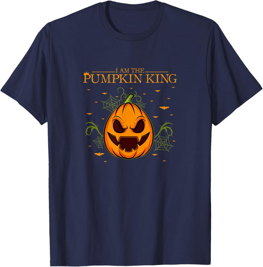 I am the Pumpkin King T-Shirt - T-Shirt | Navy