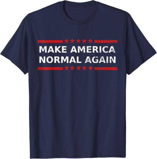 Make America Normal Again T-Shirt - T-Shirt | Navy