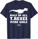Dino Dana: White T.Rex Shirt T-Shirt - T-Shirt | Navy