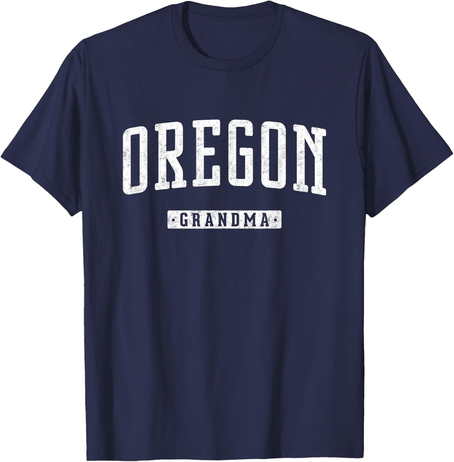 Oregon Grandma Vintage T-Shirt - T-Shirt | Navy