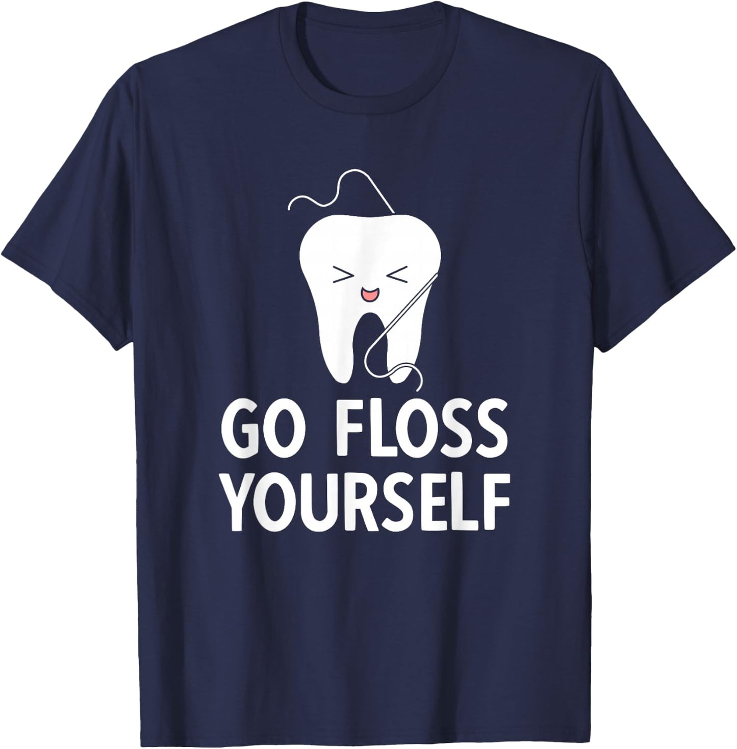 Dentist Dentistry Dental Cutlery T-Shirt - T-Shirt | Navy