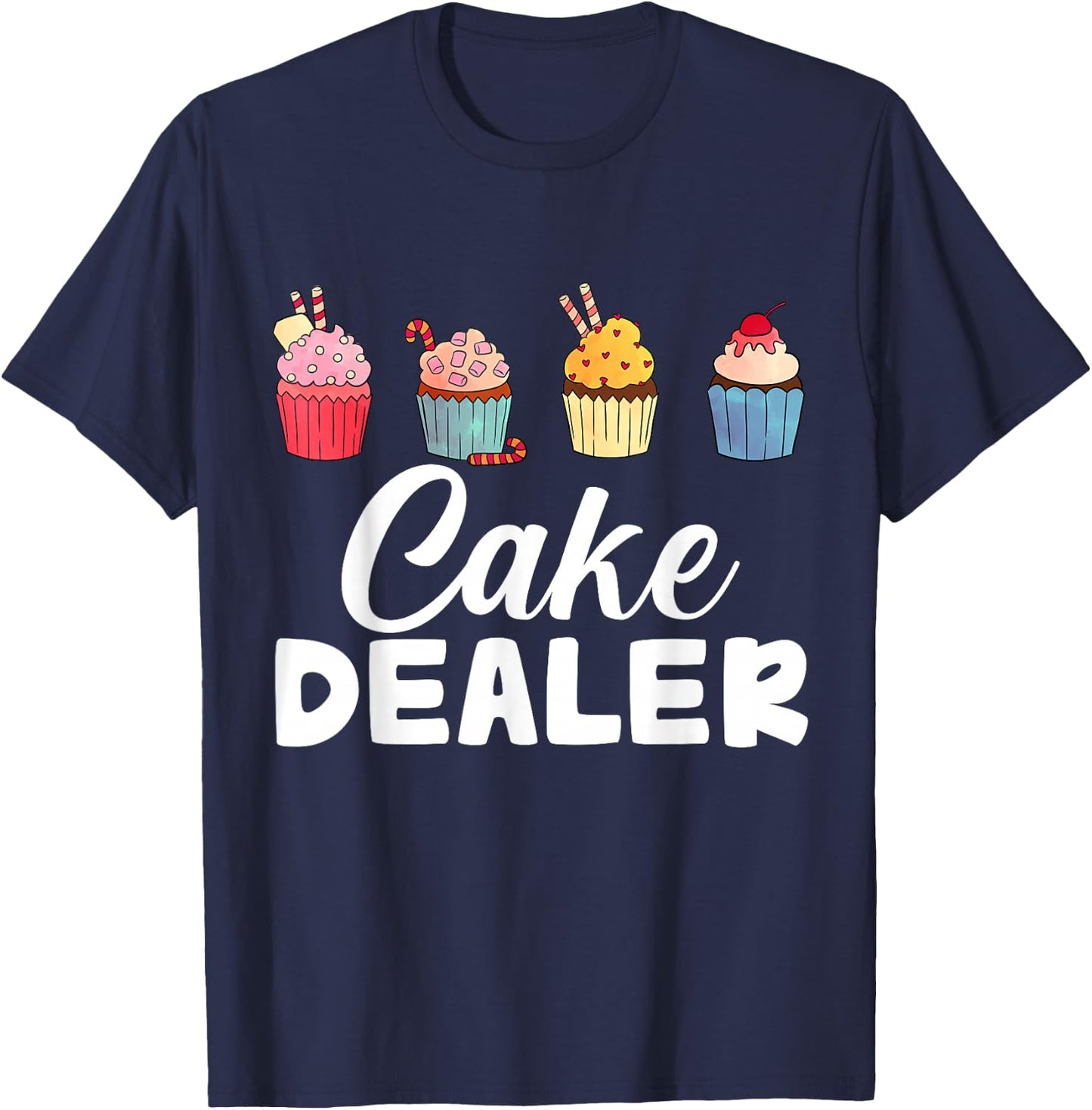 Cake Dealer T-Shirt - T-Shirt | Navy