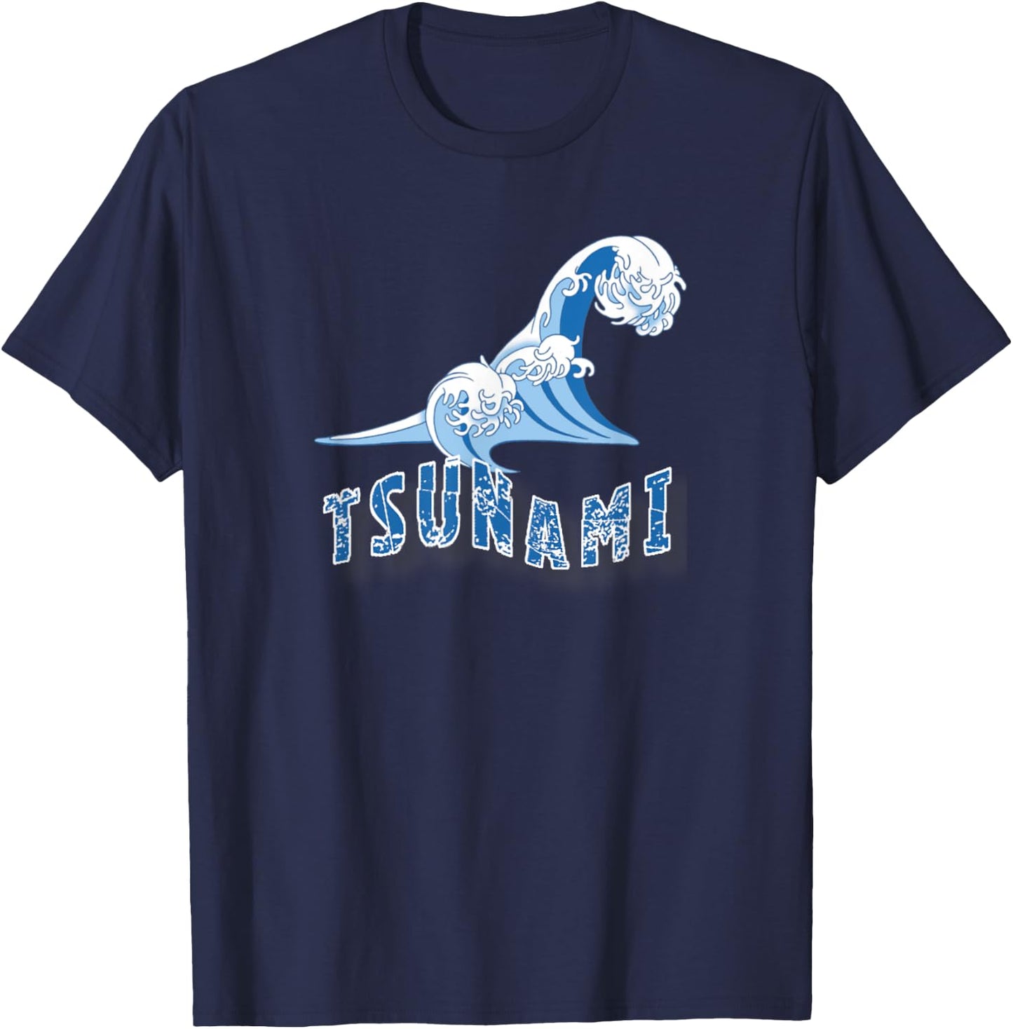 Tsunami - Denver Church Merch T-Shirt - T-Shirt | Navy