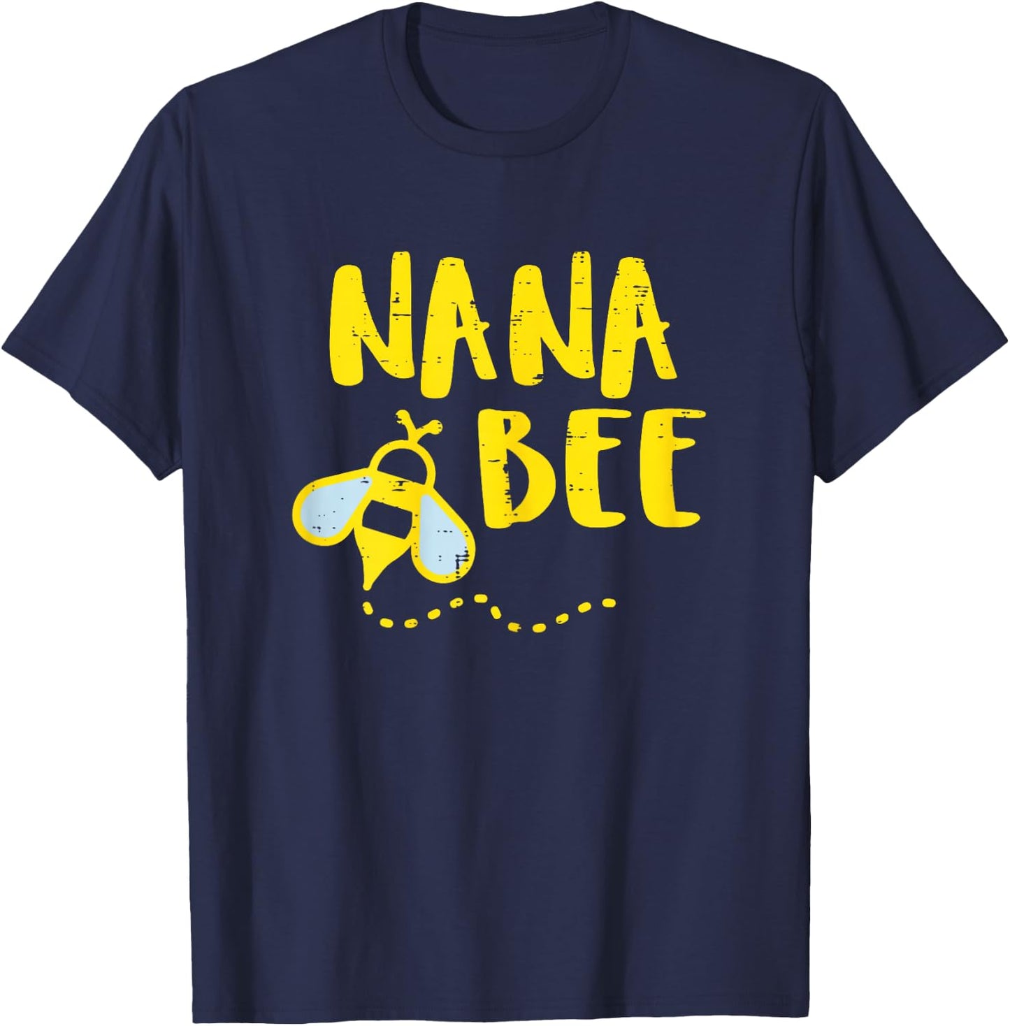 Nana Bee Family Matching Grandma Mimi Granny Women T-Shirt - T-Shirt | Navy
