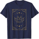 Holy Brass Knuckles - Witchy Tarot Card Aesthetic T-Shirt - T-Shirt | Navy