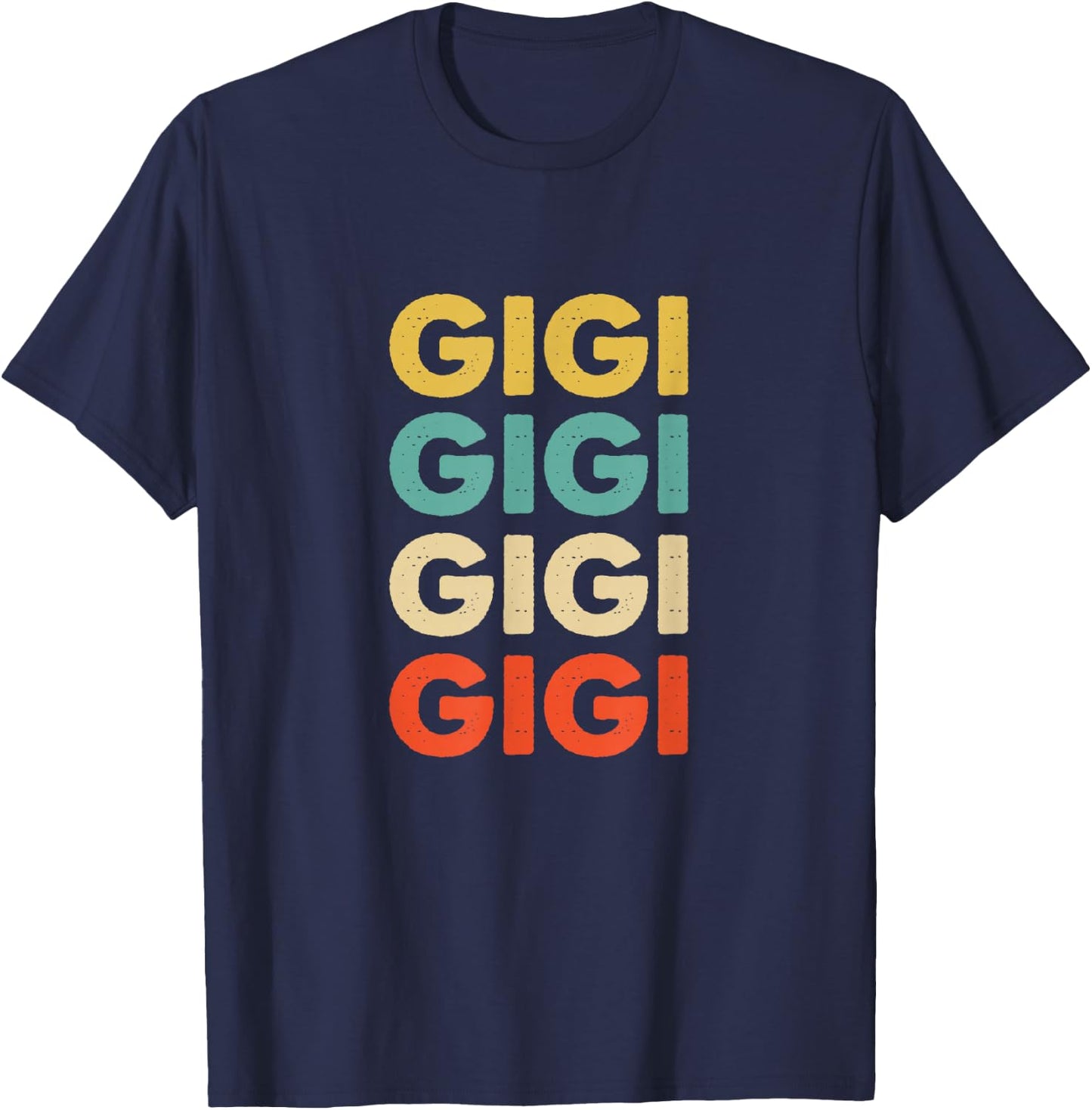 Gigi Name T-Shirt - T-Shirt | Navy