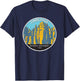 Chiricahua National Monument Arizona Vintage Circle T-Shirt - T-Shirt | Navy