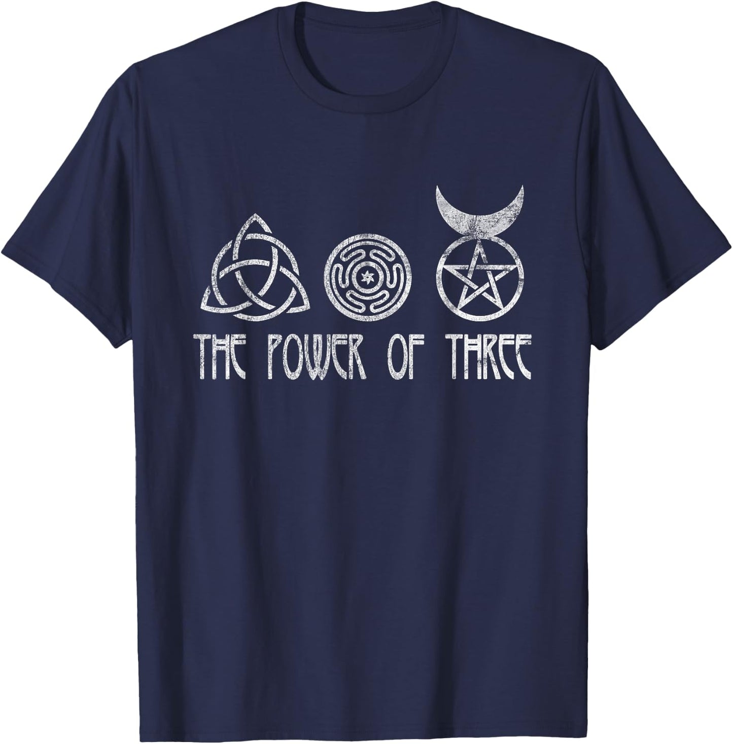 The Power of Three T-Shirt - T-Shirt | Navy
