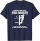 Support Local Pole Dancer - Lineman Electrician Electrical T-Shirt - T-Shirt | Navy