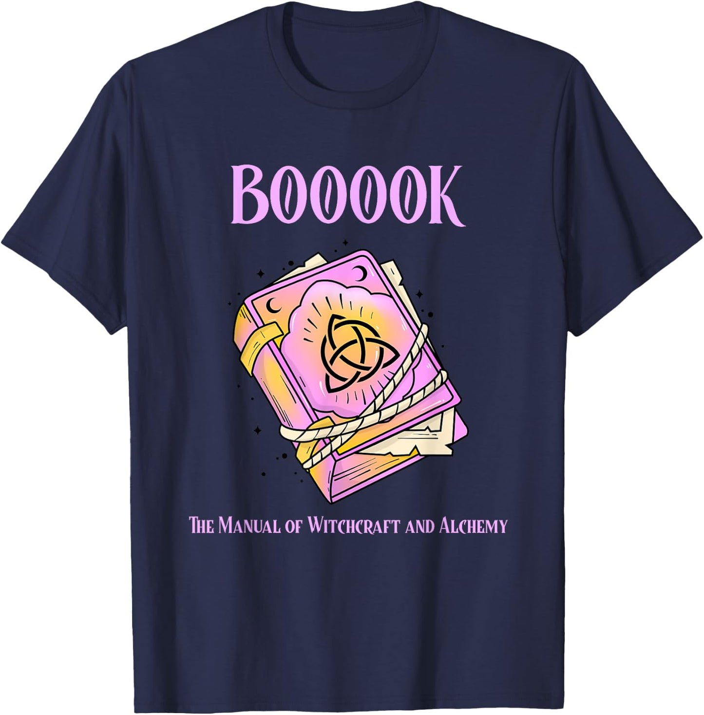 Witch Spell Book It’s Just A Bunch Of Hocus Pocus T-Shirt - T-Shirt | Navy