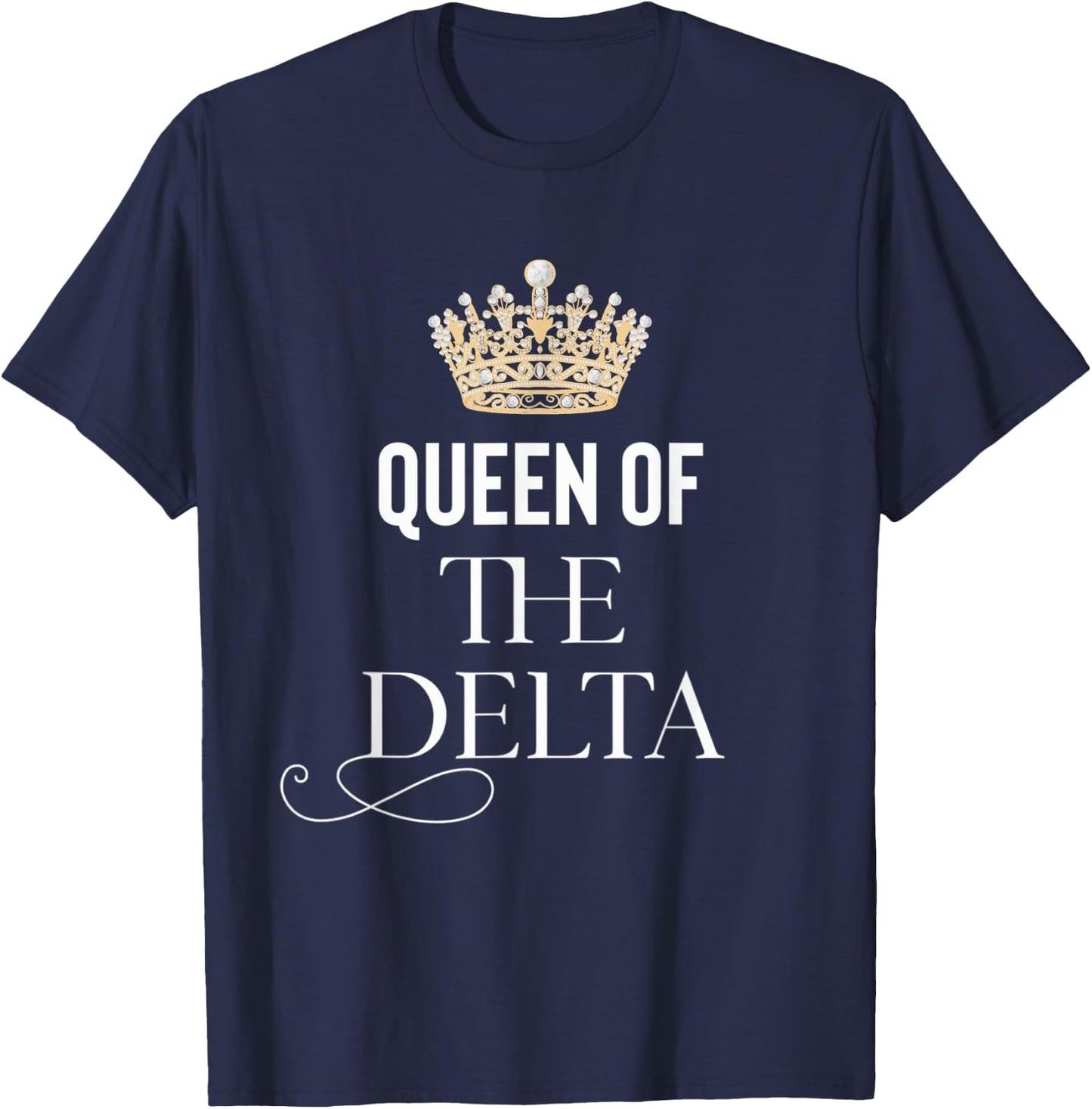 Queen of the Delta T-Shirt - T-Shirt | Navy