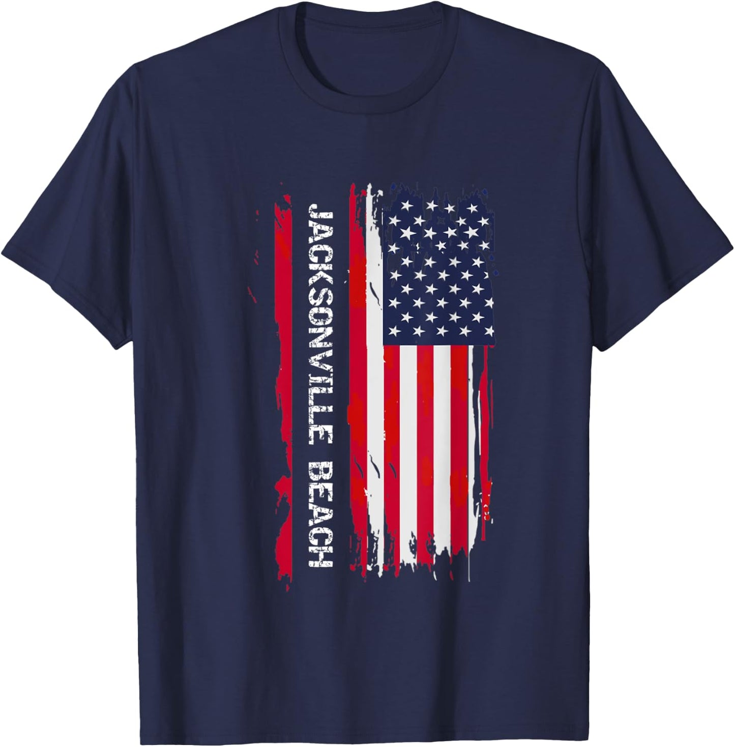 Jacksonville Beach City Women Kids T-Shirt - T-Shirt | Navy