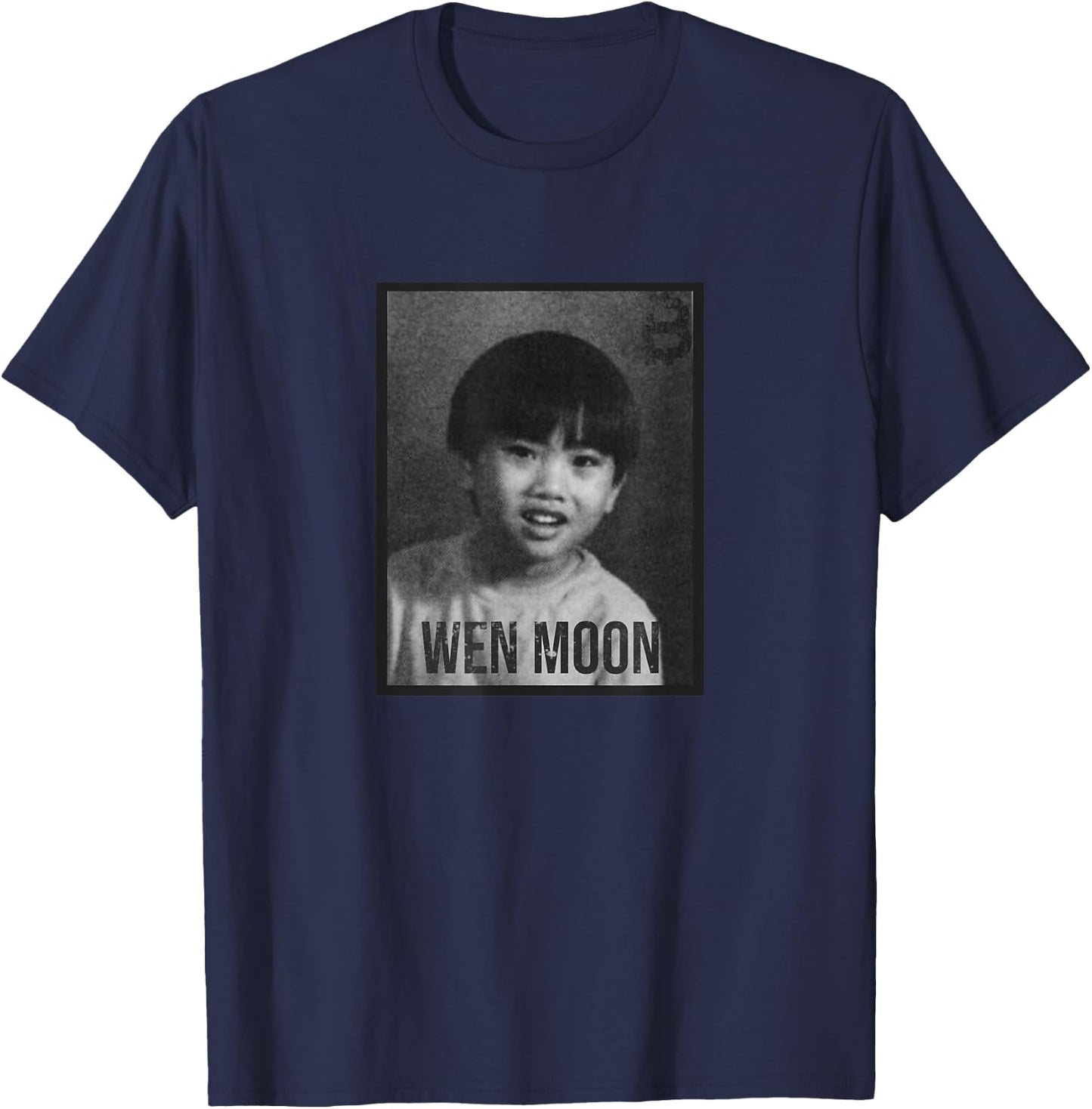 Wen Moon Crypto Wallstreet Bets Meme BTC T-Shirt - T-Shirt | Navy